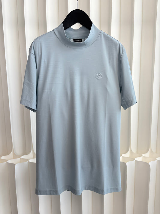 X=XYMIX モックネック　メッシュ 半袖